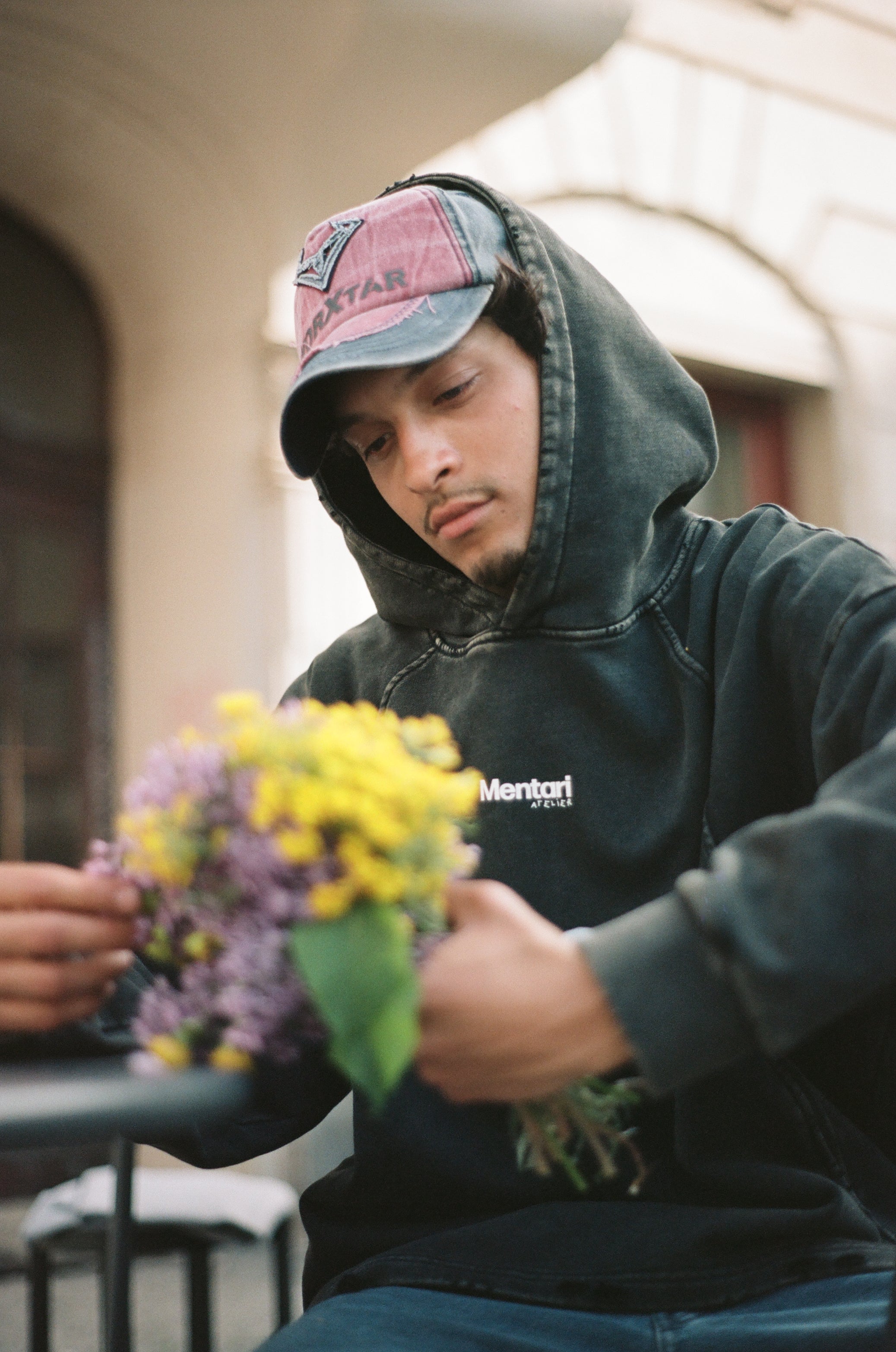 Dazed and Confused Crop Hoodie
