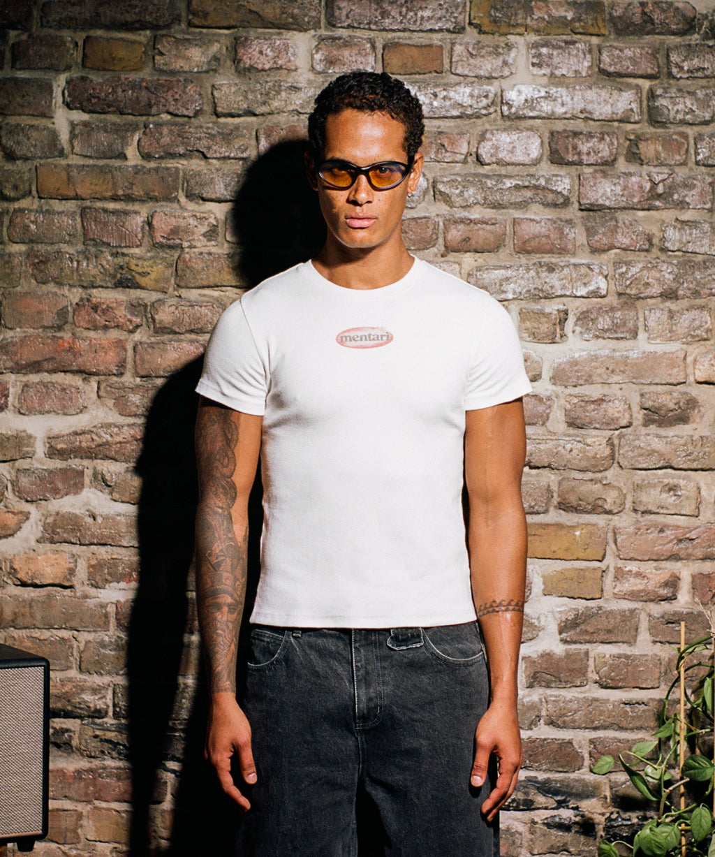 Men's Bodycon Ribbed Crop Top