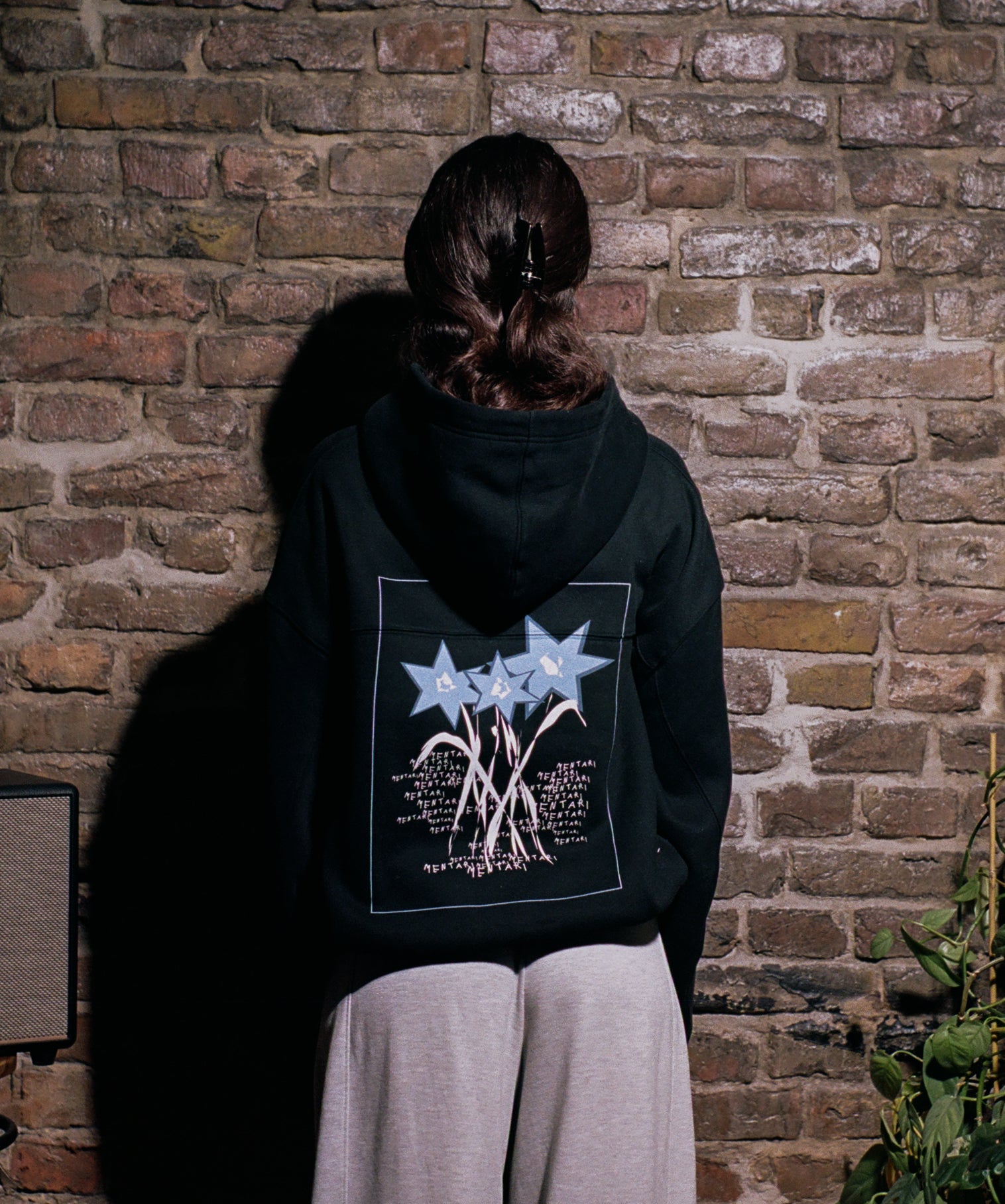 Fleece Zip-Up Boxy Hoodie
