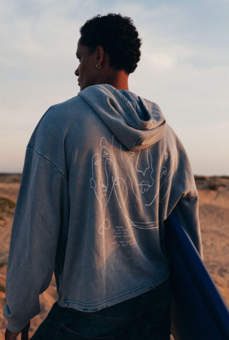Dazed and Confused Crop Hoodie