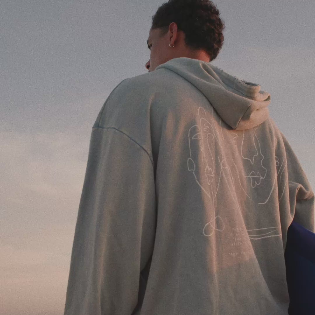 Dazed and Confused Crop Hoodie